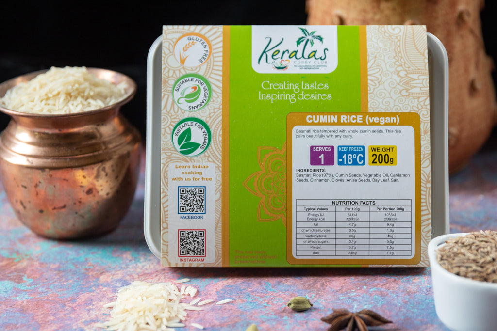 Keralas foods - Cumin rice