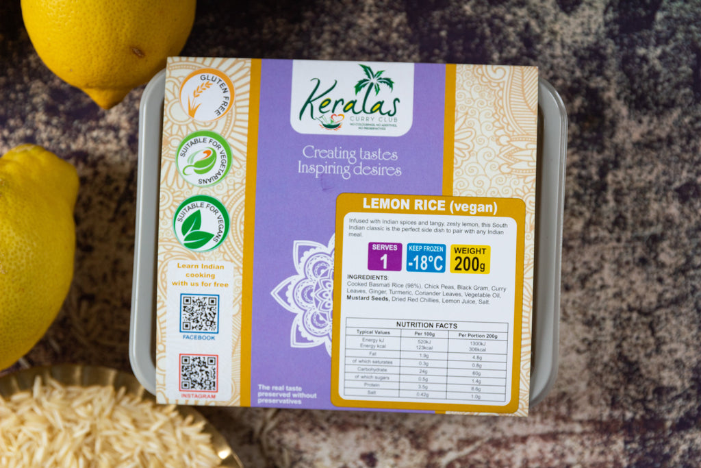 Lemon rice - Keralas foods UK